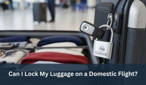 Can I Lock My Luggage on a Domestic Flight