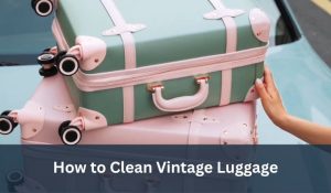 How to Clean Vintage Luggage