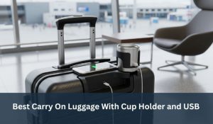 Best Carry On Luggage With Cup Holder and USB