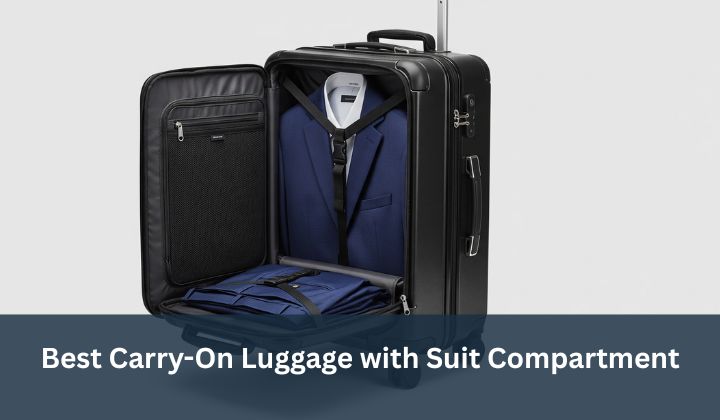 Best Carry-On Luggage with Suit Compartment